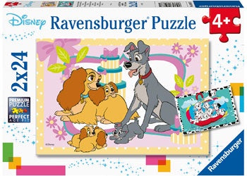 Ravensburger | 2 x 24 pc | 050871 Disney Favourite Puppies