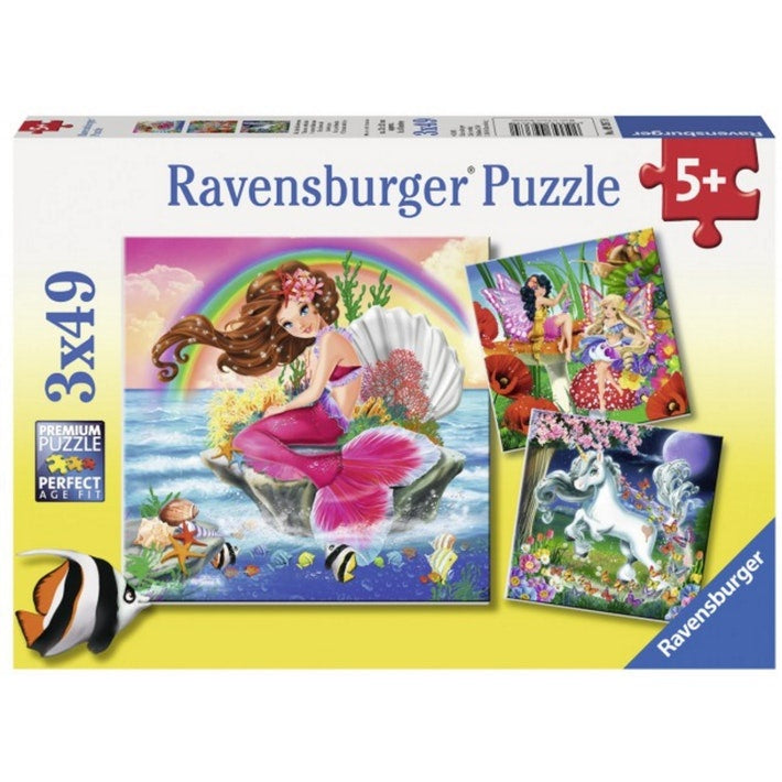 Ravensburger | 3x49pc | 093670 Mythical Creatures