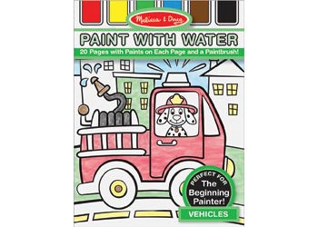 Melissa & Doug | Paint With Water | Vehicles