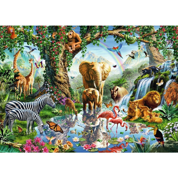 Ravensburger | 1000pc | 198375 Adventures in the jungle