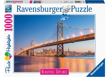 Ravensburger | 1000pc | 140831 Beautiful Skylines - San Francisco