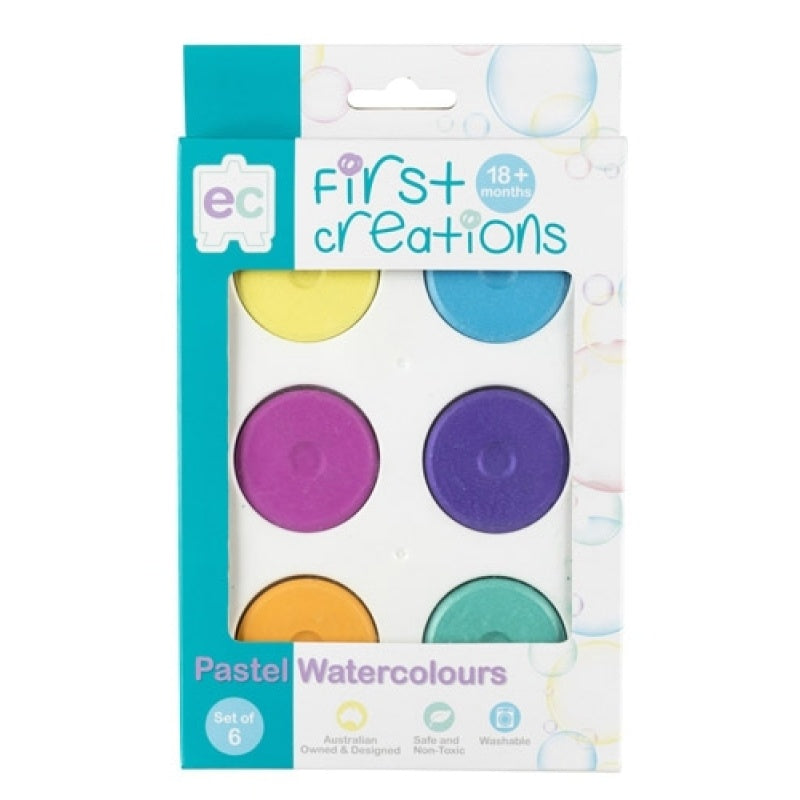 First Creations | Pastel Watercolours