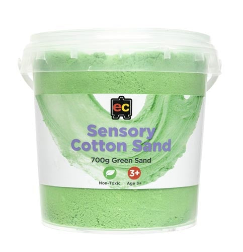 Sensory Cotton Sand | 700g Green