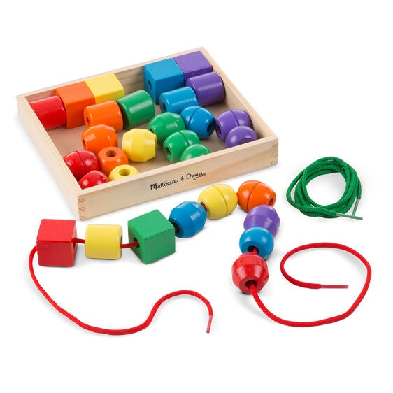 Melissa & Doug | Primary Lacing Beads