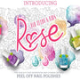 Snails | Rose | Peel off nail polish