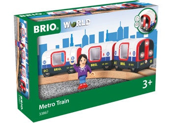 Brio | Trains | Metro Train w/Sound & Lights