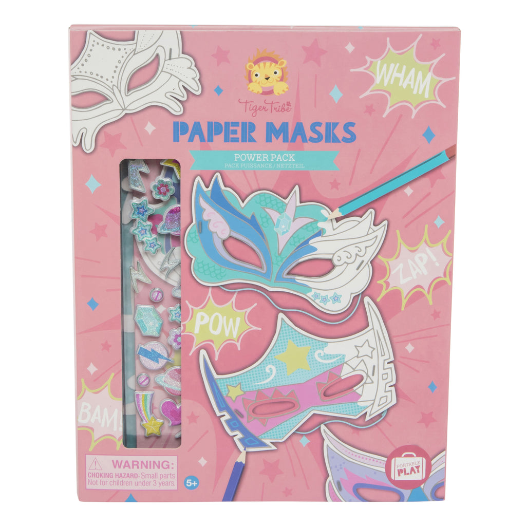 Tiger Tribe | Paper Masks | Power Pack