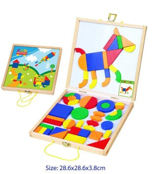 Fun Factory | Build-A-Pic Magnetic Shapes Board
