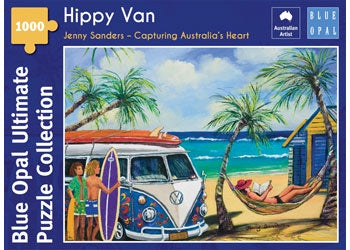 Blue Opal | 1000 pc | Jenny Sanders | Capturing Australia's Hearts | Hippy Van