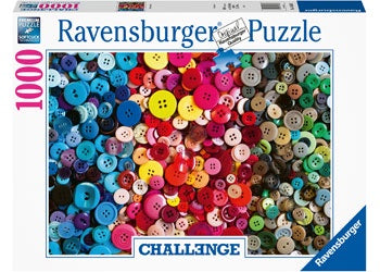 Ravensburger | 1000pc | 165636 Challenge Buttons