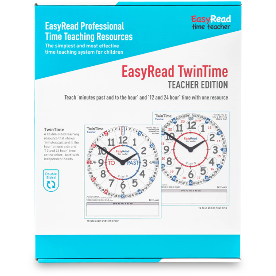 Easy Read  Time Teacher |  Teacher Card