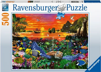 Ravensburger | 500pc | 1659402 Turtle in the Reef