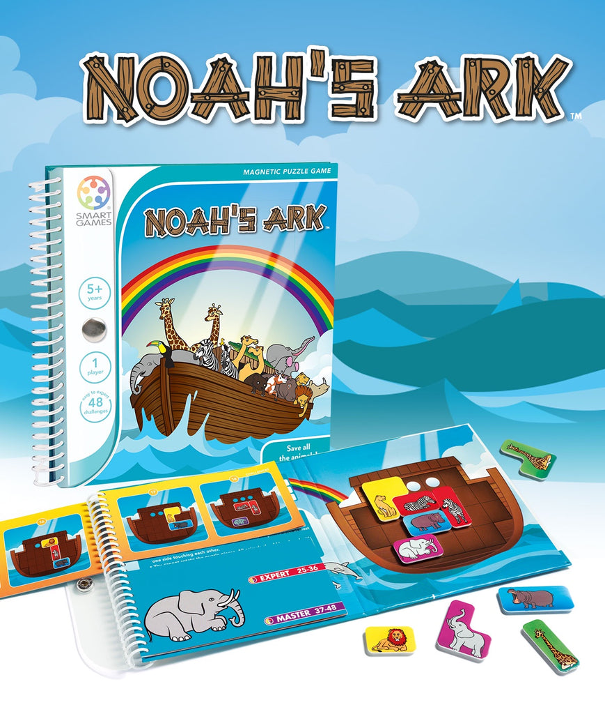 Smart Games | Noah"s Ark Magnetic Travel Game