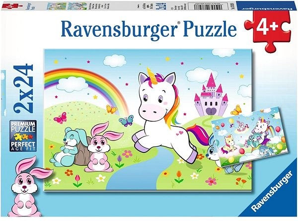 Ravensburger | 2x24pc | 078288 Fairytale Unicorn