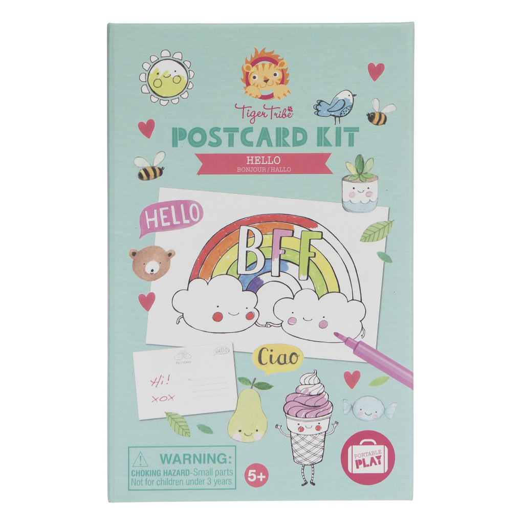 Tiger Tribe | Postcard Kit | Hello Best Friends
