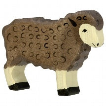 HOLZTIGER | Sheep Standing Black | 80075