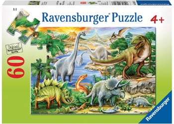 Ravensburger | 60pc | 096213 Prehistoric Life
