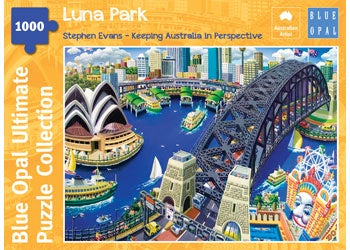 Blue Opal | 1000 pc | Stephen Evans | Luna Park