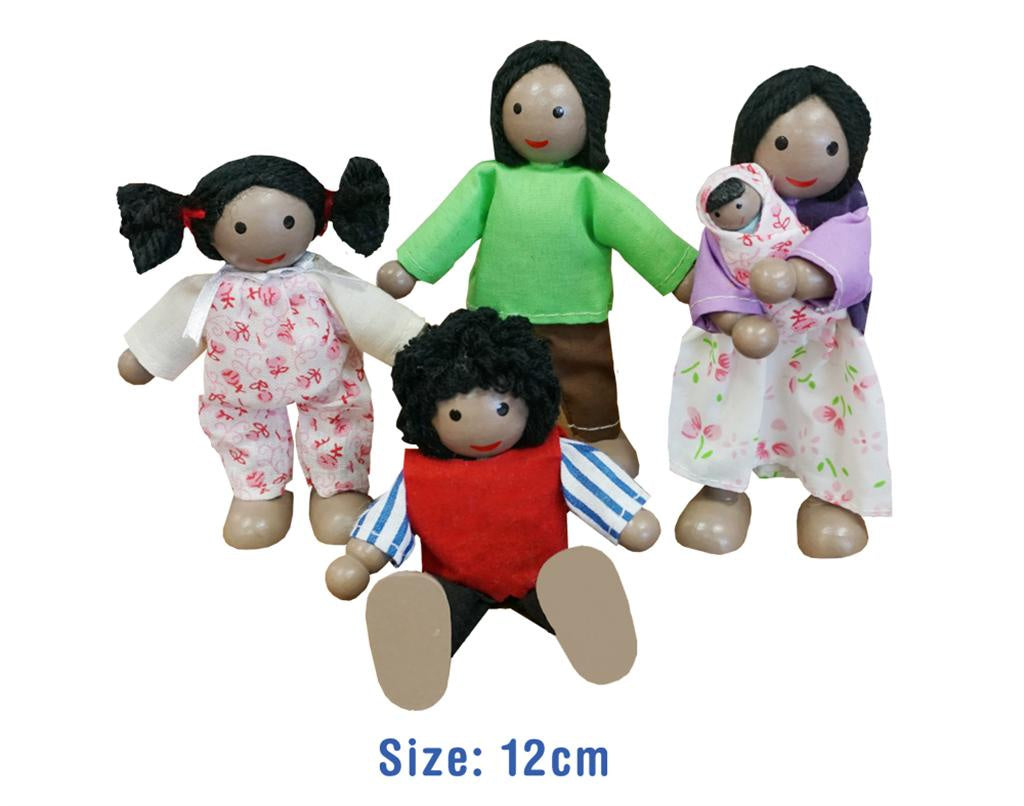 Fun Factory | 5 pc Wooden Doll Family