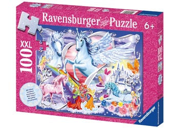 Ravensburger | 100pc | 139286 Amazing Unicorns GLITTER