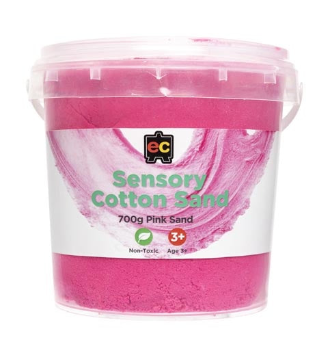 Sensory Cotton Sand | 700g Pink