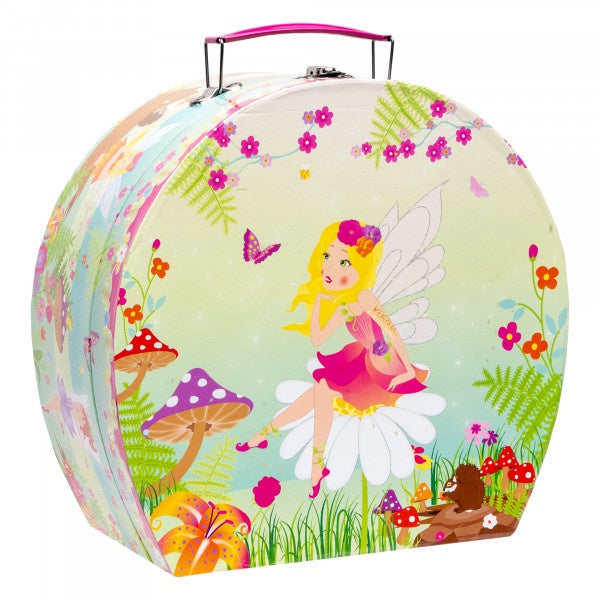 Pink Poppy |  Forest Fairy tin Tea Set in carry case | TEA404G