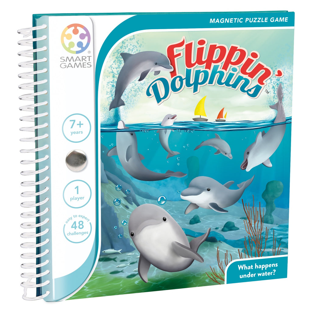 Smart Games | Flippin Dolphins - Magnetic Game | Single Player