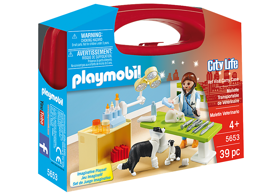 Playmobil | Carry Case | Vet 5653