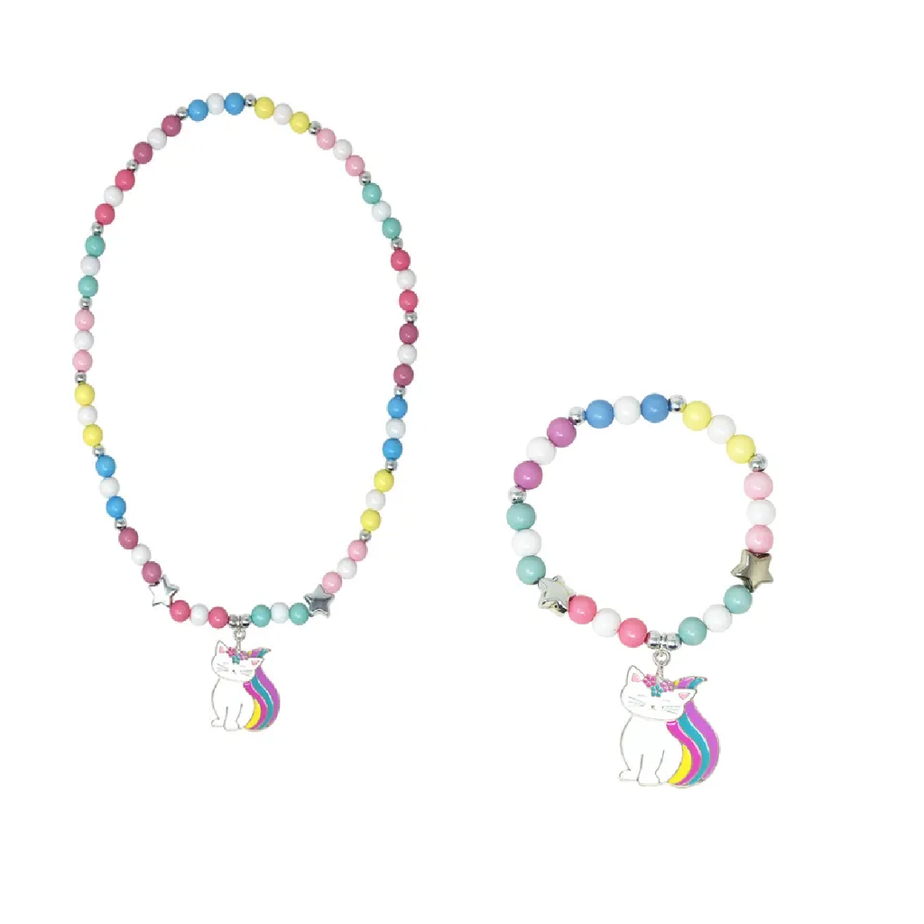 Pink Poppy | Rainbow Pastel Bracelet