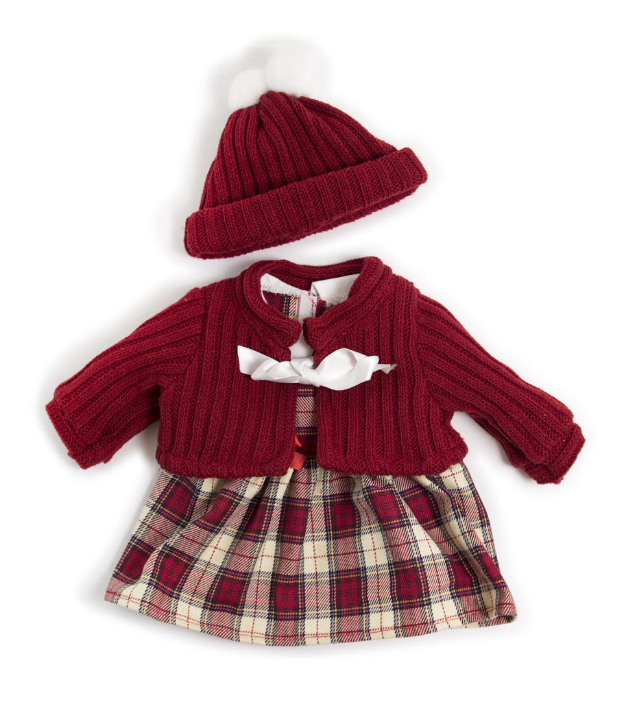 Miniland | 40cm | Winter Dress Set