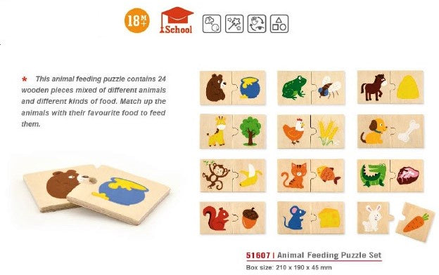 Viga | Animal Feeding Puzzle