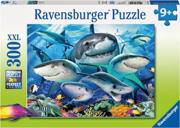Ravensburger | 300pc | 132556 Smiling Sharks