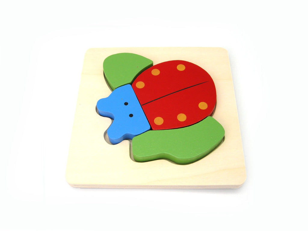 Kaper Kidz | Wooden Jigsaw | Chunky Ladybird