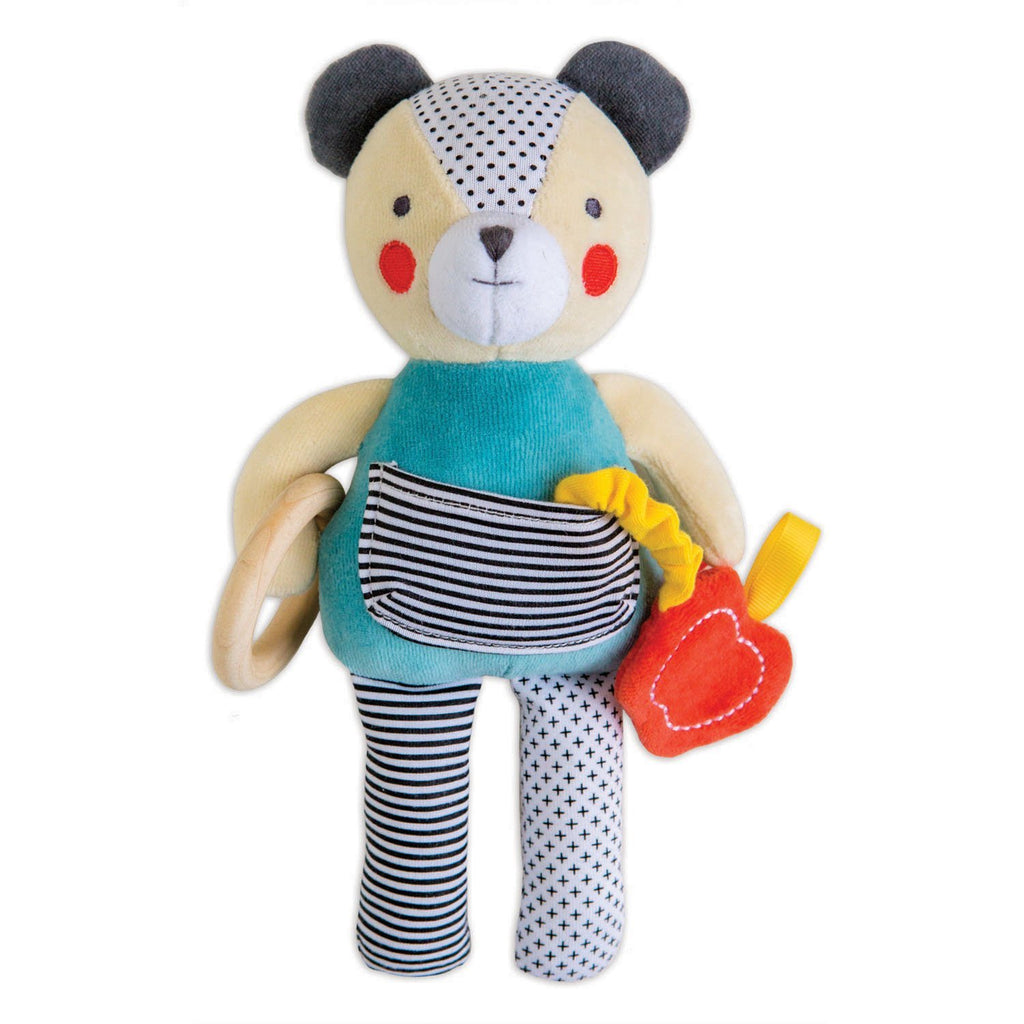 Petit collage | Busy Bear | Organic Activity Toy