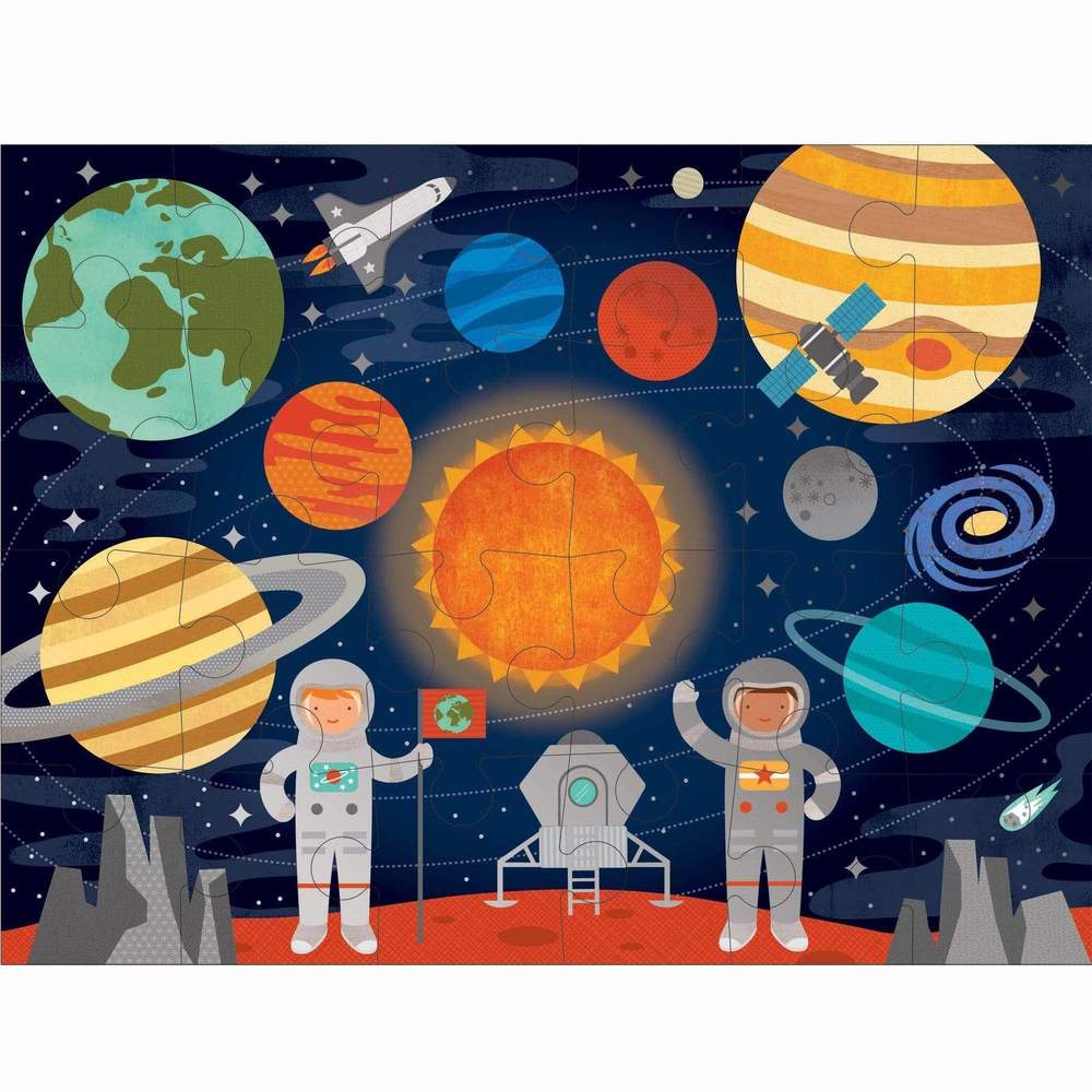 Petit Collage | Floor Puzzle | Outer Space