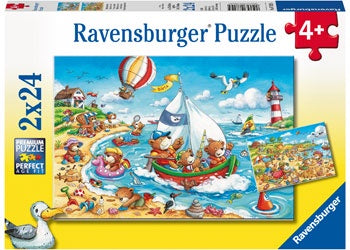 Ravensburger | 2 x 24 pc | 078295 Seaside Holiday
