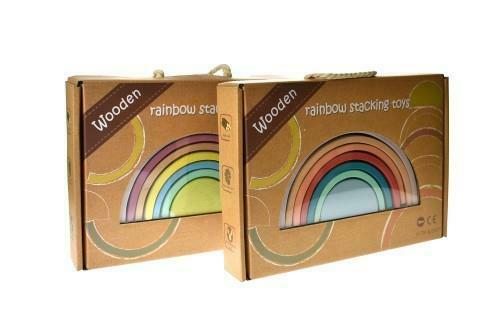 Calm & Breezy | Wooden Stacking Rainbow | Various