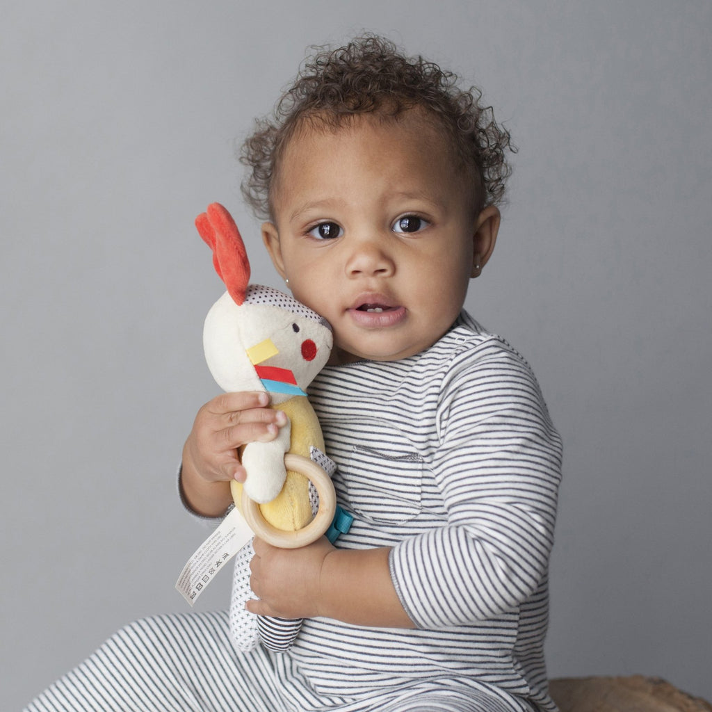 Petit collage | Busy Bunny | Organic Activity Toy
