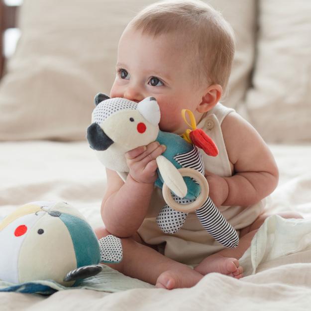 Petit collage | Busy Bear | Organic Activity Toy