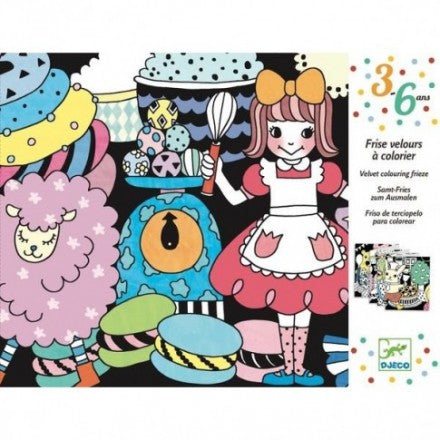 Djeco | Velvet Colouring | Various